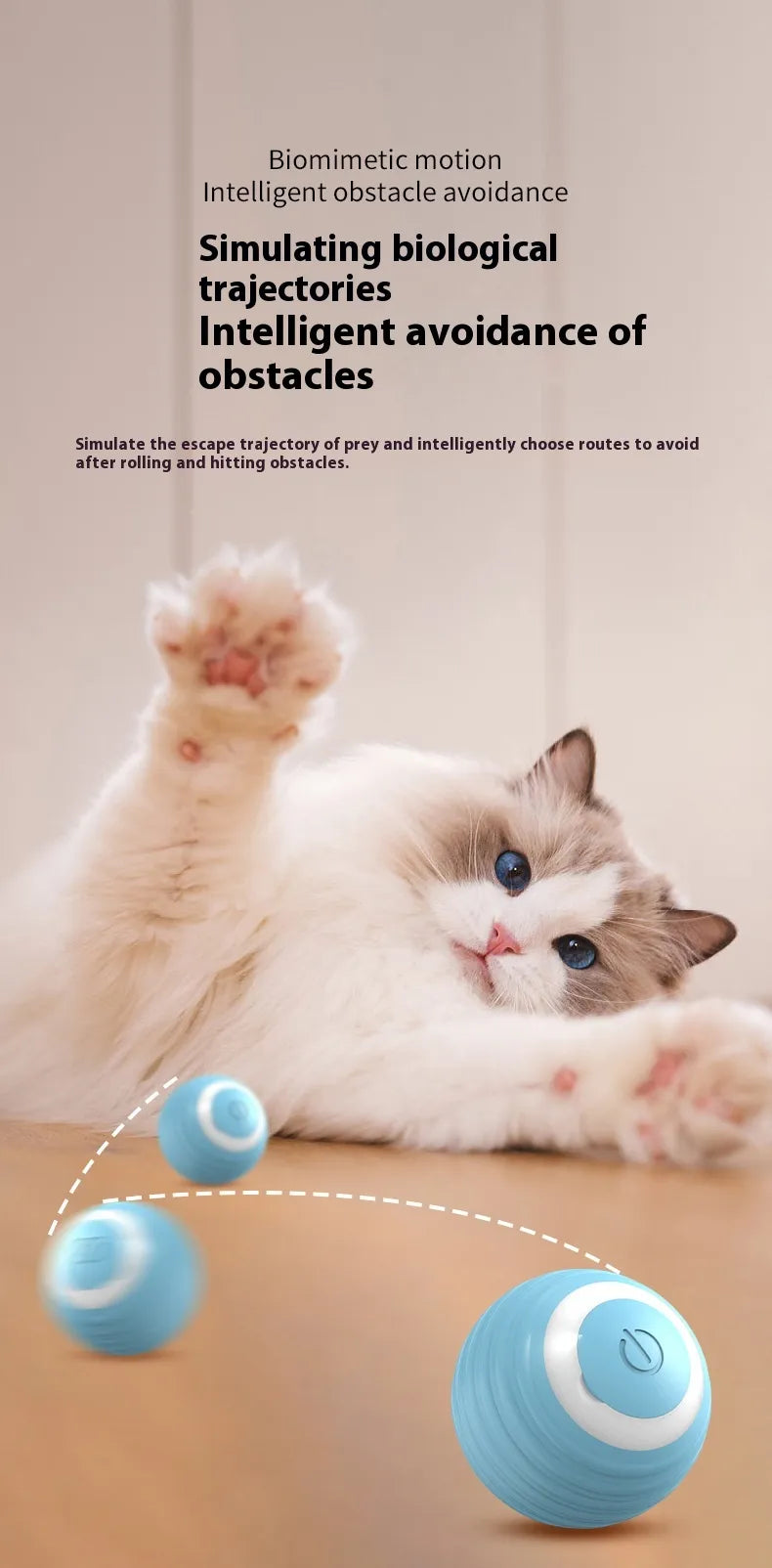 Smart Interactive Pet Toy Ball